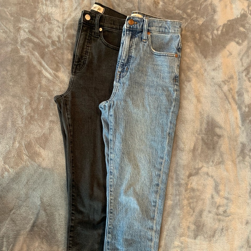 2 Pairs!!! of Madewell Classic Straight Jeans